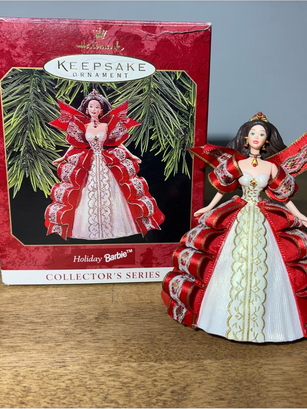 Hallmark Keepsake Holiday Barbie Ornament 1997 QXI6212 Collector’s Series